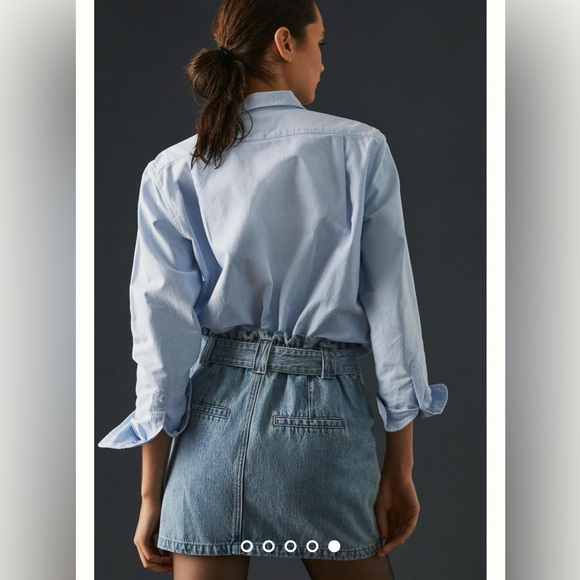 BLANK NYC Moon River Denim Skirt Size Medium - Picture 3 of 10